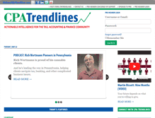 Tablet Screenshot of cpatrendlines.com